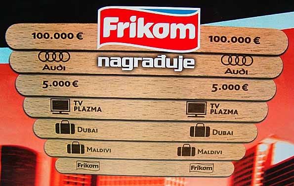 Frikom nagrađuje...