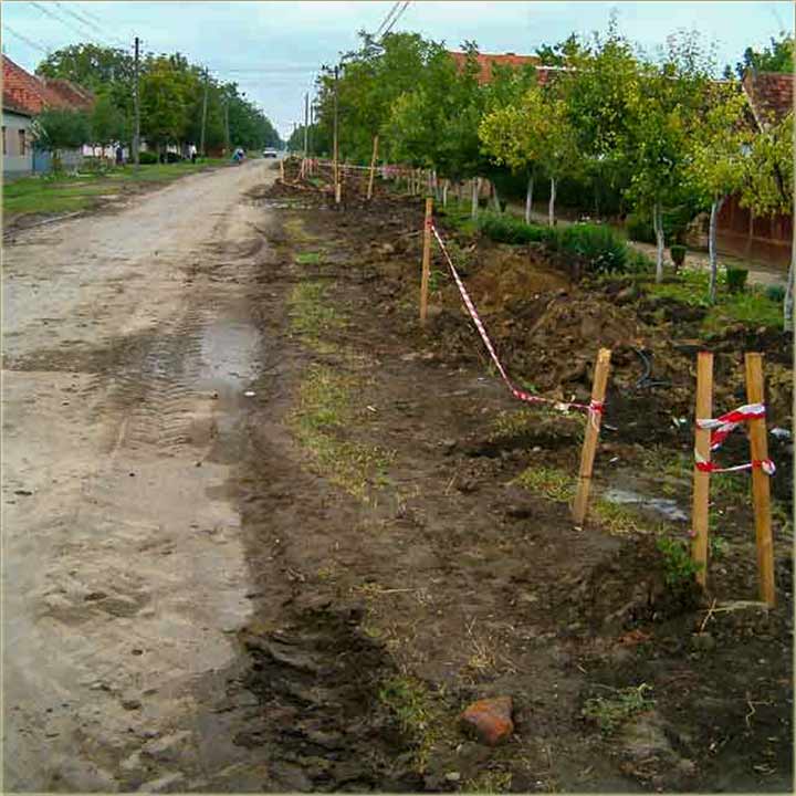 Miloševo - veliko gradilište...