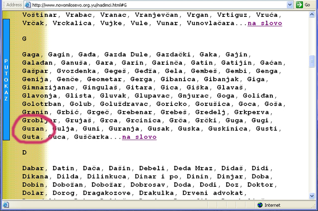 Opet o špic-nametima...