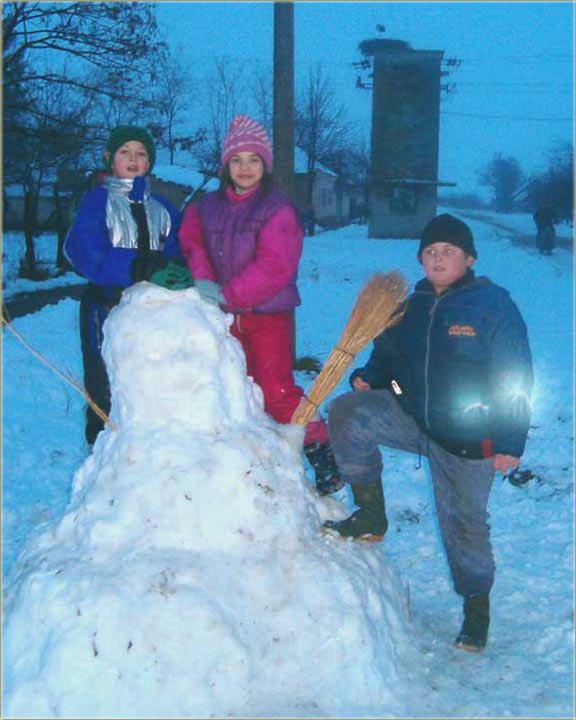 Mi deca volimo sneg...