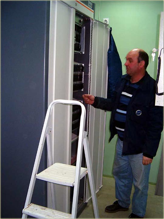 Nova telefonska centrala...