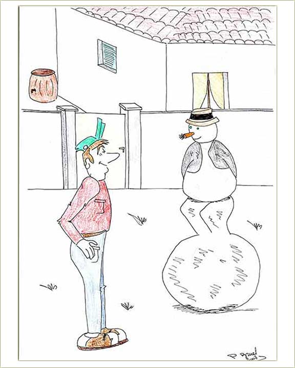 Lala Belić, na snežnu ludaju...