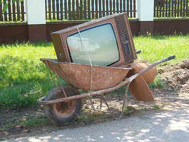 TV na putu do majstora...