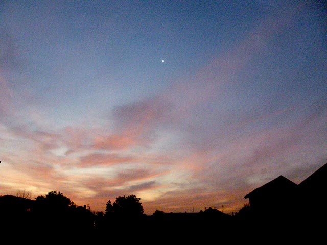 Zvezda Danica nad NM...